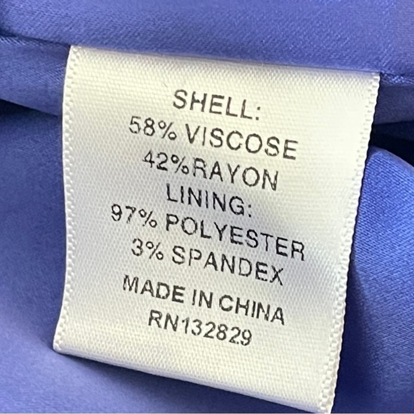 Lovers + Friends Open Side Corset Bra Blue Maxi Floral Slit Dress Size Small NWT - Picture 13 of 13